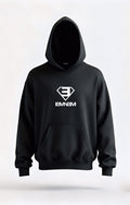 CRWAZY Black Hip Hop Streetwear Hoodie for Men – Eminem Lose Yourself Oversized Hoodie