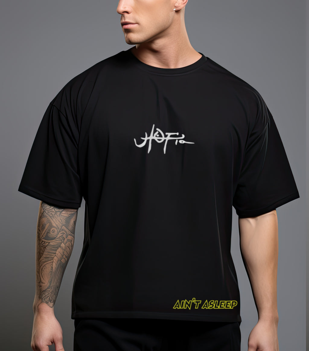 FE!N “10X IN A ROW???” Oversized Black T-Shirt – Inspired by Travis Scott Concert Moment | CRWAZY