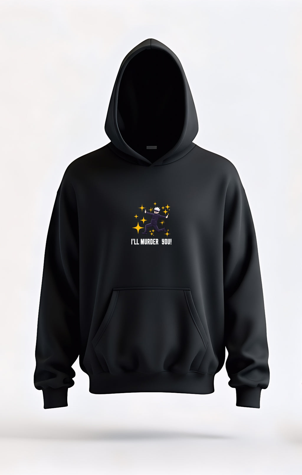 Gojo Satoru "Domain Expansion" Hoodie – Jujutsu Kaisen Anime Oversized Unisex | Buy Anime Hoodie India