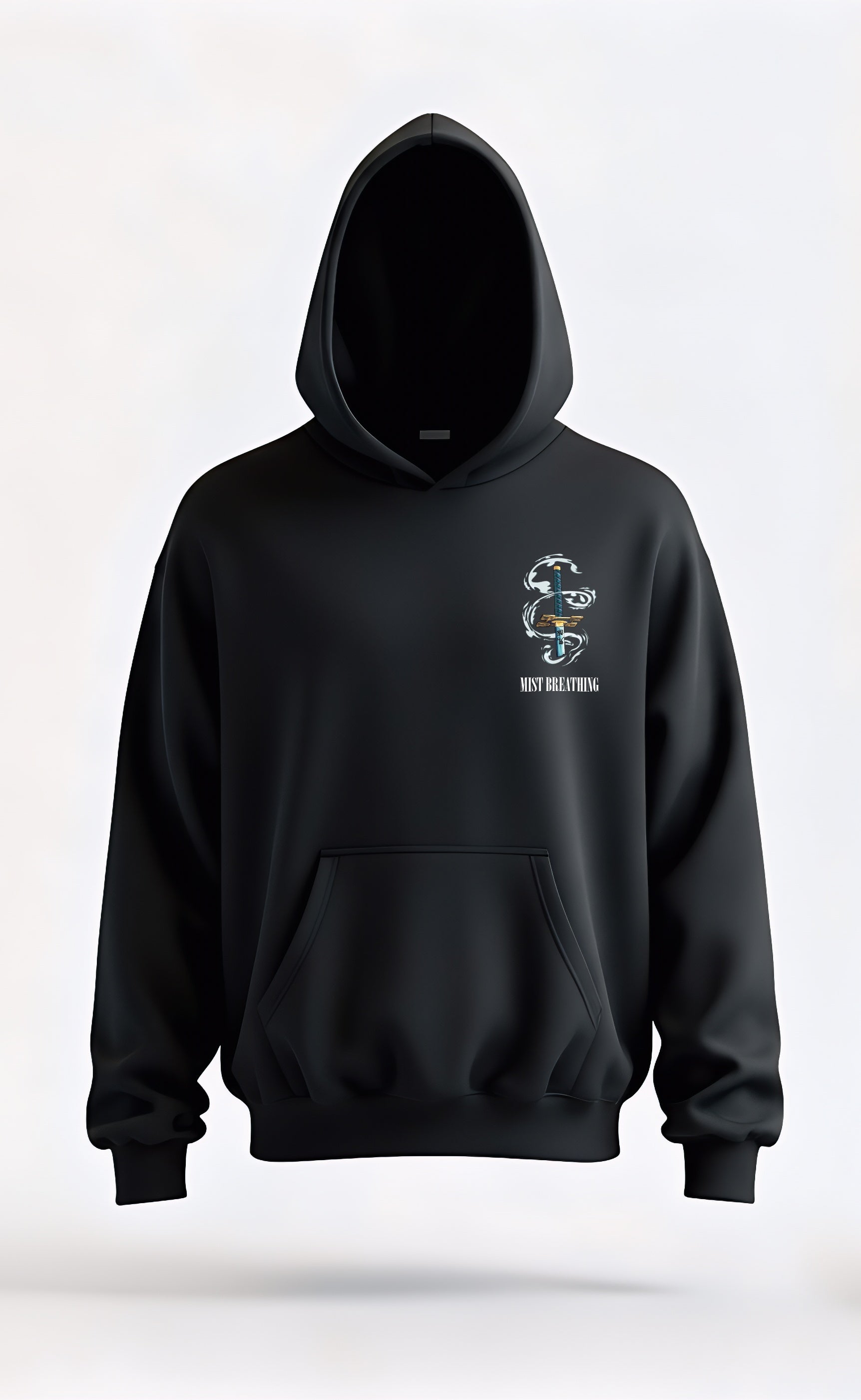 Muichiro Mist Hashira “Mist Breathing” Hoodie – Demon Slayer Anime Edition | Otaku Streetwear India