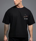 Travis Scott “TEE TIME / Tensions Is Definitely Rising” Oversized Black T-Shirt – CRWAZY Streetwear