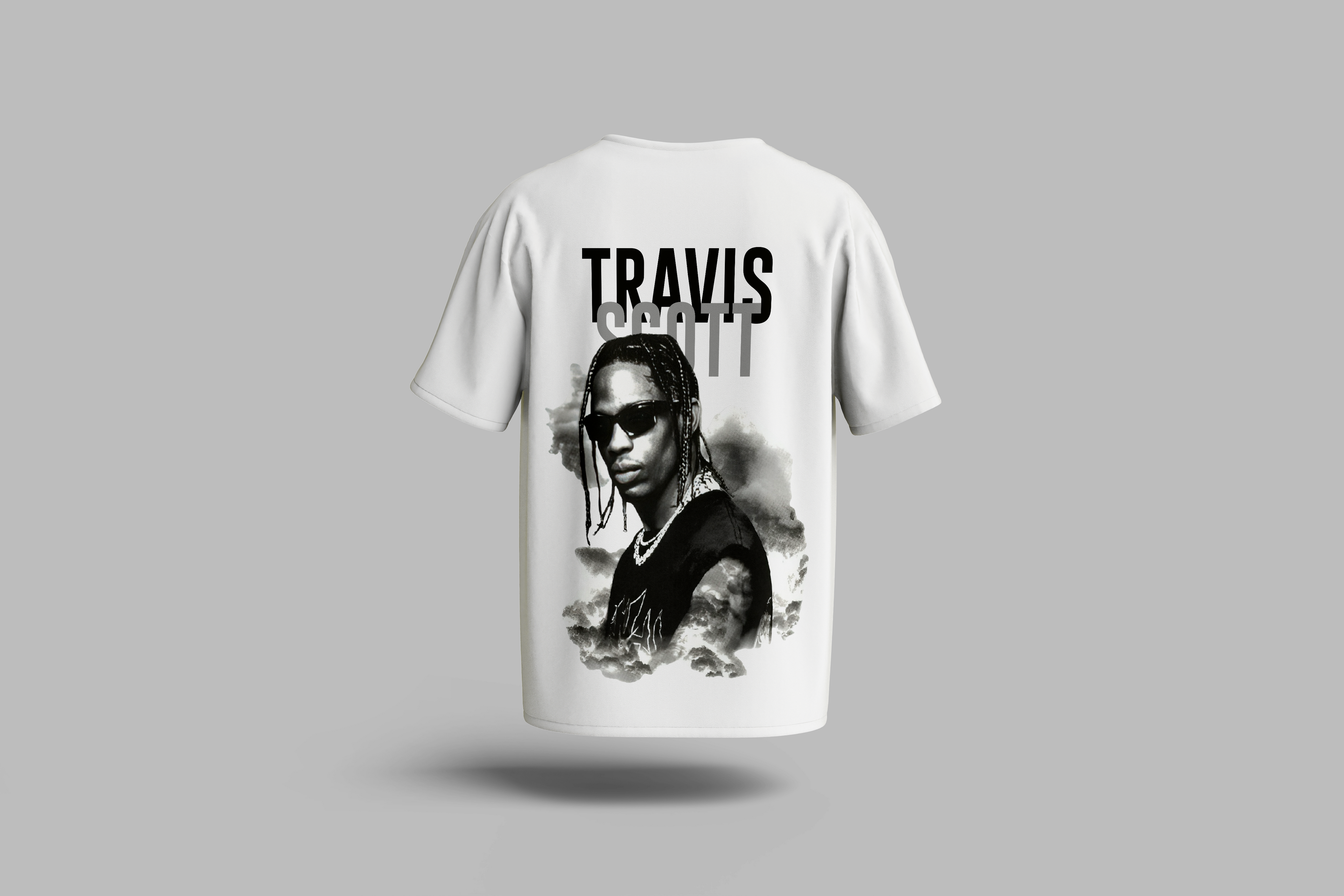 Travis Scott “Look In My Eyes” Oversized T-Shirt – 200 GSM 100% Cotton | CRWAZY Event Edition