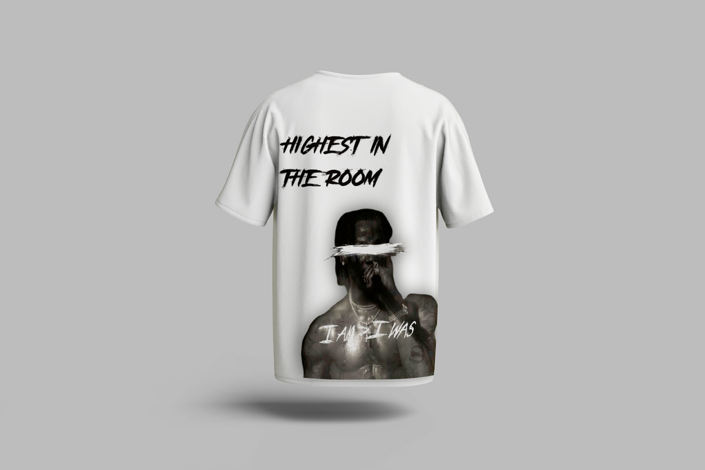 Travis Scott “Highest In The Room” Oversized T-Shirt – 200 GSM 100% Cotton | CRWAZY Event Edition