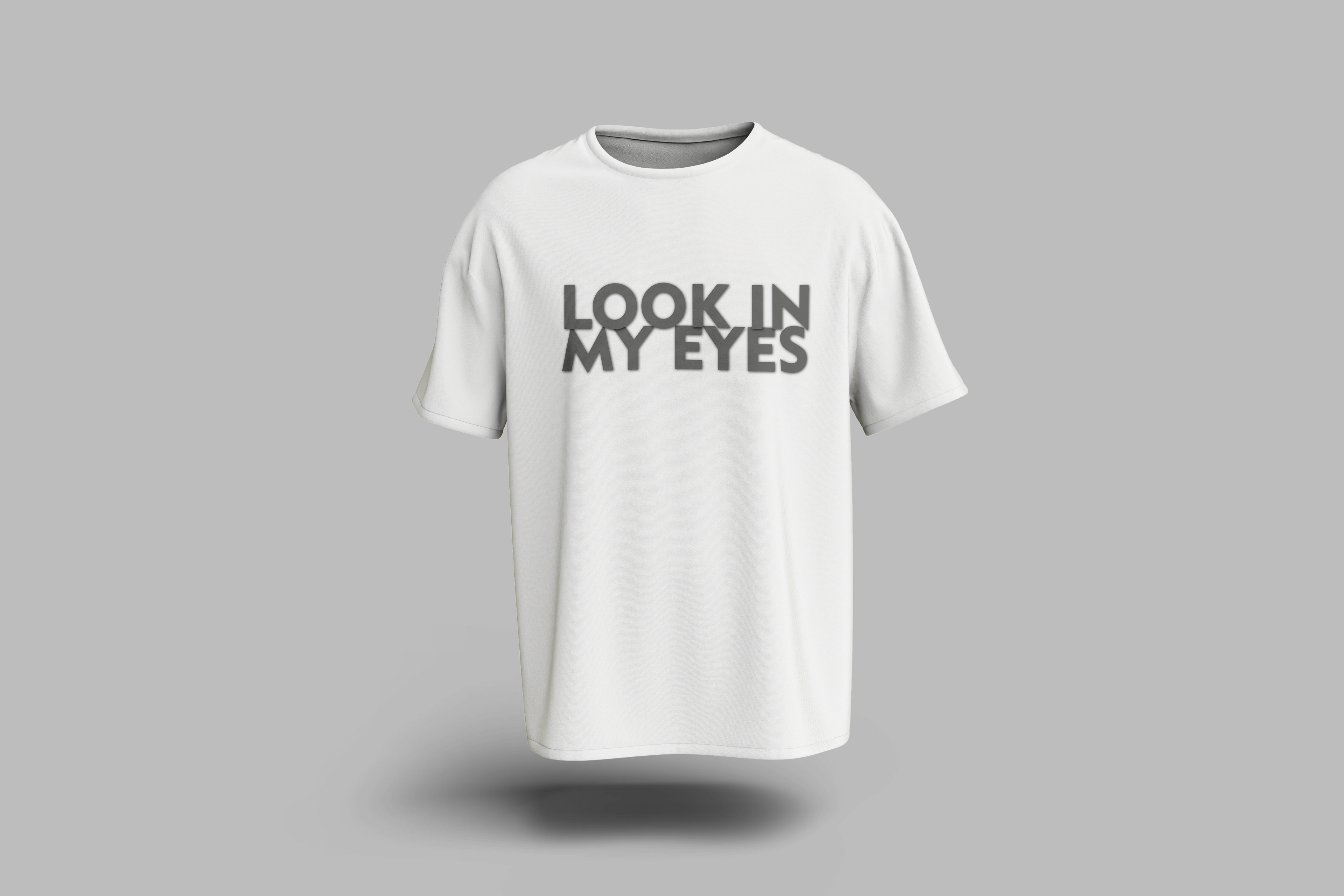 Travis Scott “Look In My Eyes” Oversized T-Shirt – 200 GSM 100% Cotton | CRWAZY Event Edition