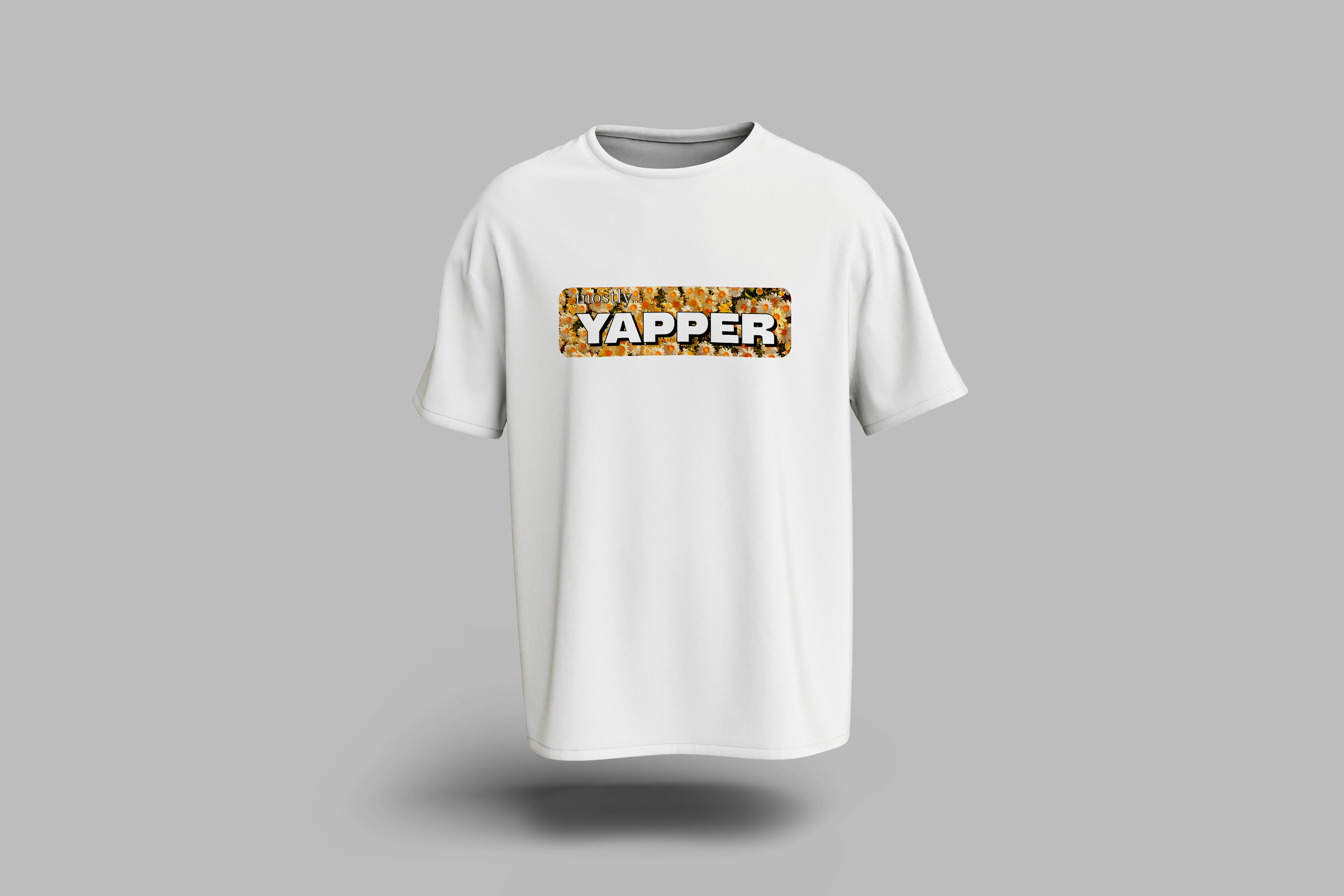 Valentine’s Day Couple T-Shirts Combo – Mostly Yapper & Mostly Listener Oversized 100% Cotton Matching Tees | Best Gift for Couples